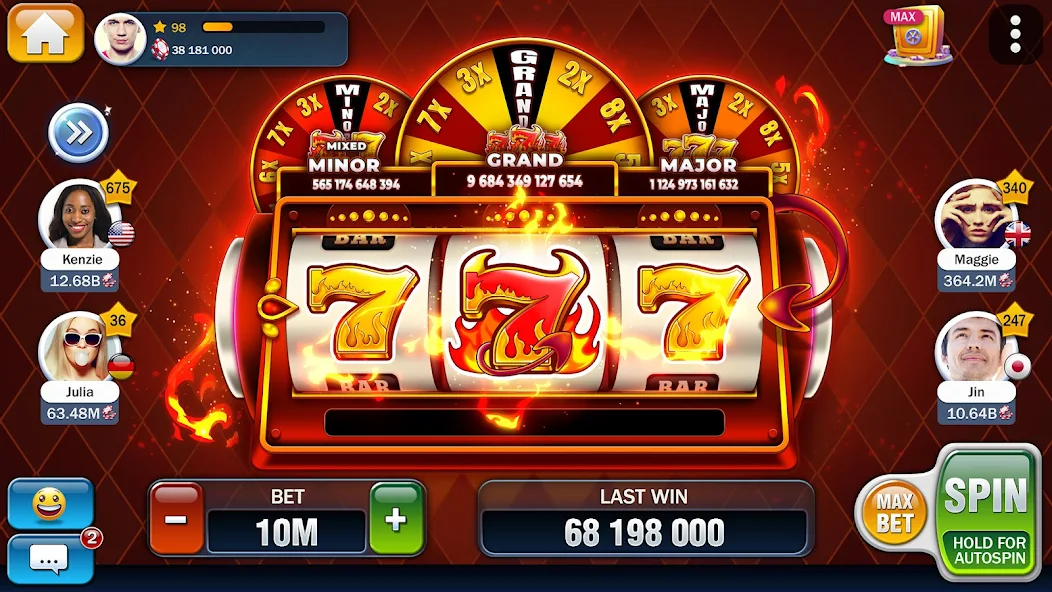 Interface da plataforma Bulls Bets